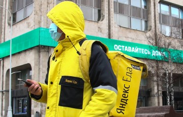 Moscow on coronavirus lockdown