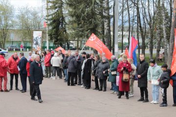 Костромские коммунисты приняли эстафету Всероссийского антифашистского марша «Наша Великая Победа» - 4